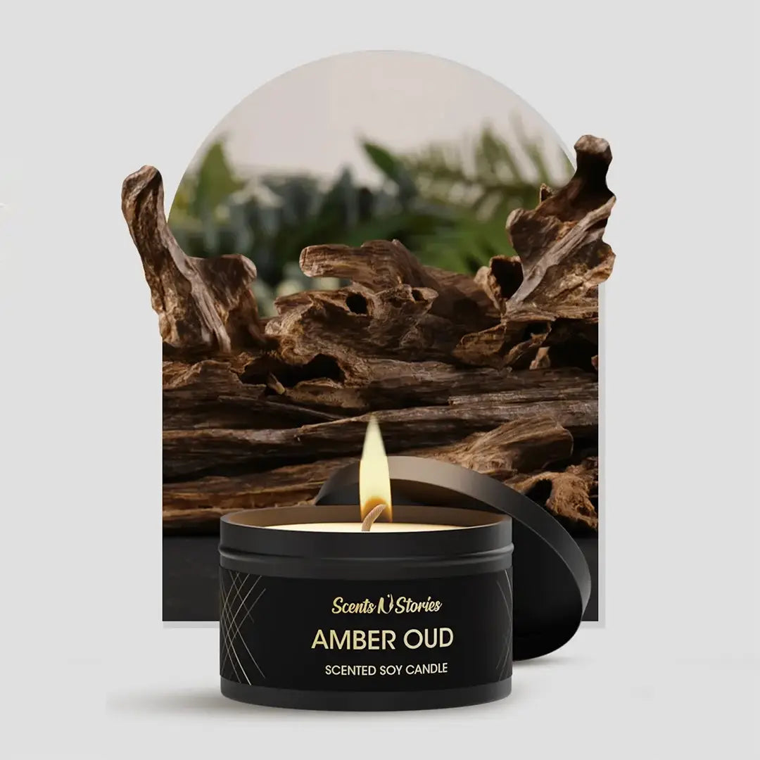 Amber Oud Candle