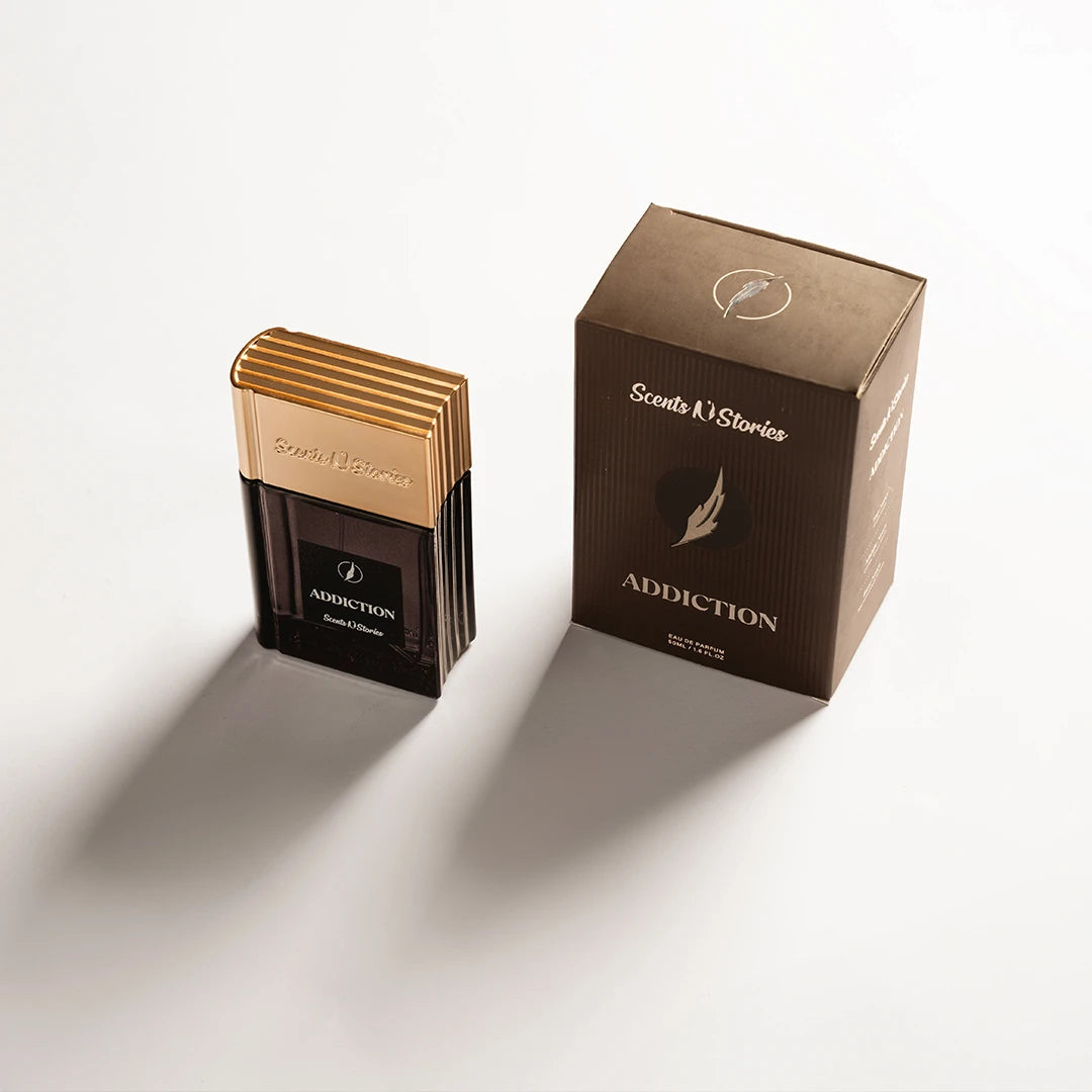 Addiction 50ml perfume bottle by Scents N Stories