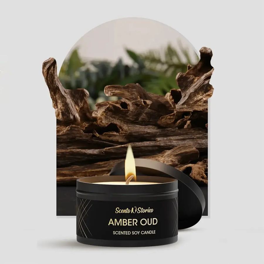 Amber Oud Candle
