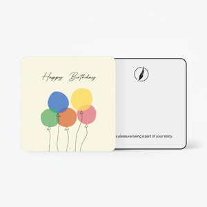 Gift Cards — For Birthday - Ballons