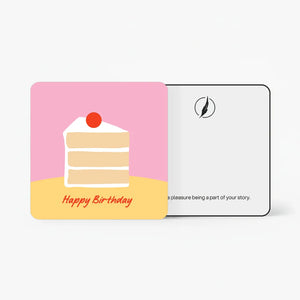 Gift Cards — For Birthday - Cake