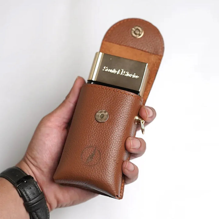 Leather Travelling Pouch