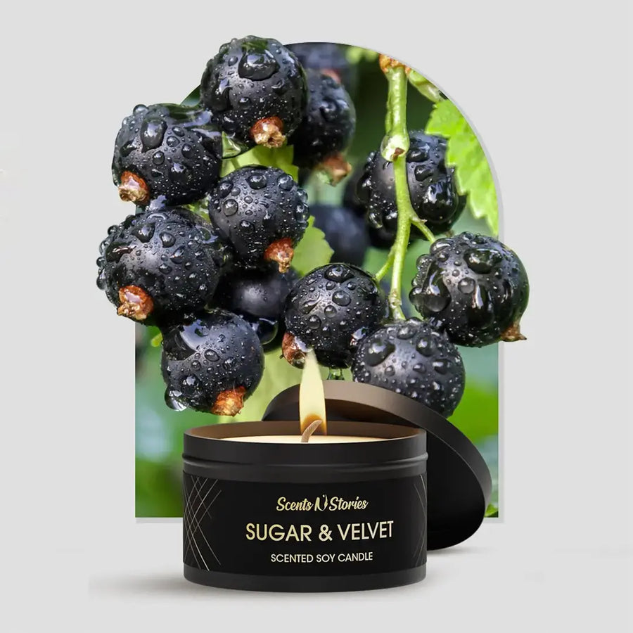 sugar & velvet candle