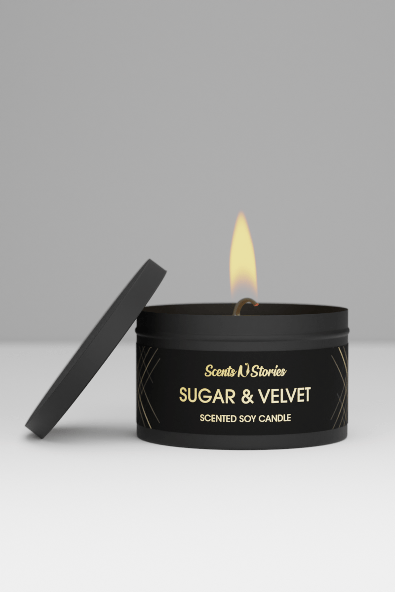 sugar & velvet candle